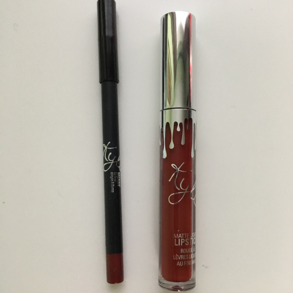 Kylie Matte Lip kit Merry LIMITED EDITION
